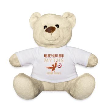 Harpyie Griechische Mythologie Fantasy Monster - Teddy - Weiß - Vorne