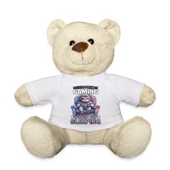 Weekend Gaming: Slumbering Sloth - Teddy Bear - white - Front