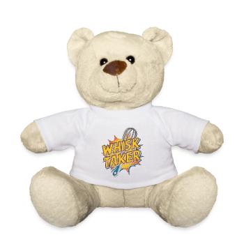 Chef de restaurant Whisk Taker Chef professionnel - Nounours - blanc - Devant