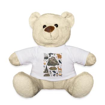 Edinburgh | Highlands, Whisky & Castles - Teddy Bear - white - Front