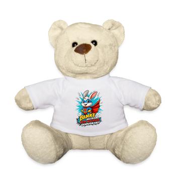 Danke Das Du Uns Beim Wachsen Geholfen Hast! - Teddy - Weiß - Vorne