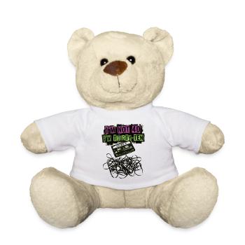 I'm not 40 Im 30 Ten Birthday - Teddy Bear - white - Front