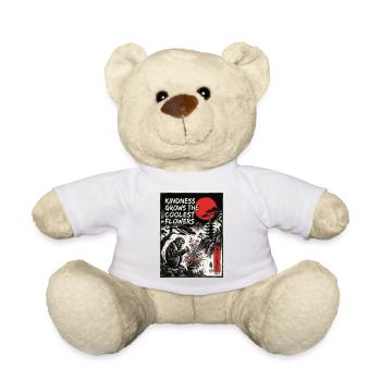 Kindness Grows The Coolest Flowers - Teddy - Weiß - Vorne