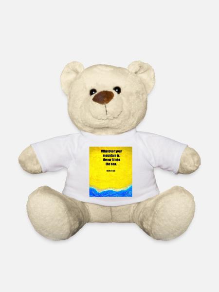 Finde Jesus von Eunice Ahiale - Teddy Bear - white