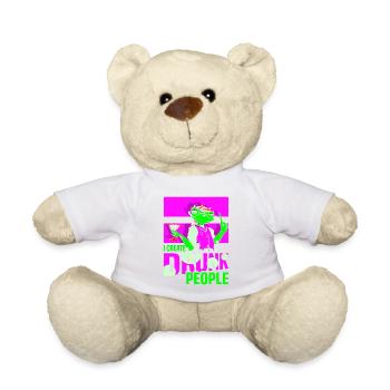 waiter bartender bartender bartender barchef - Teddy Bear - white - Front