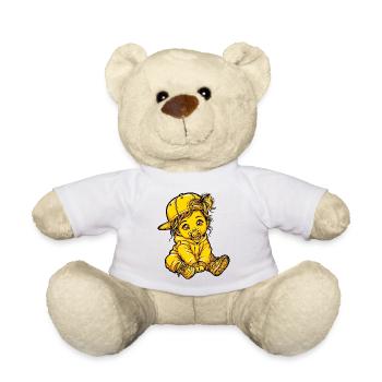 Fille Mädchen Bébé - Nounours - blanc - Devant