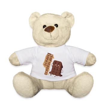 What a pity chocolate! - Teddy Bear - white - Front