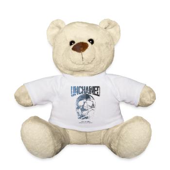 Unchained Skull Breaks Limits - Teddy Bear - white - Front