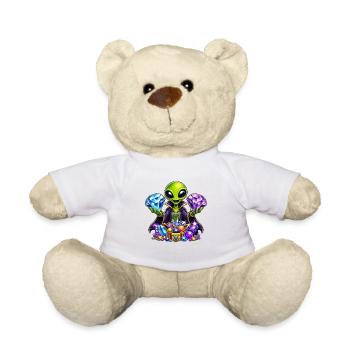 Mage du trésor extraterrestre - Nounours - blanc - Devant