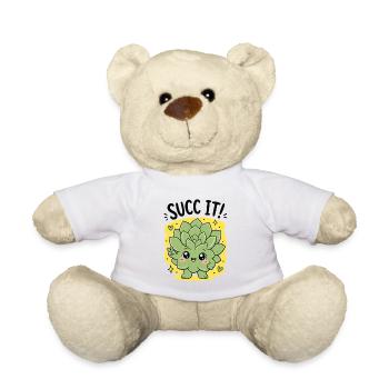 Urban Gardening Succ It Plantlover Plants - Teddy Bear - white - Front