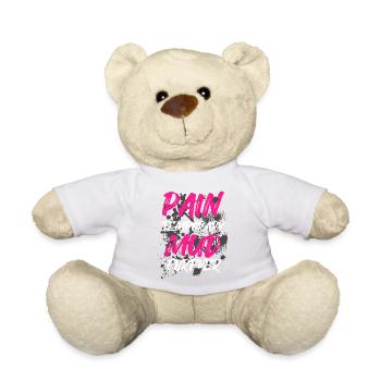 Mud forever Schlammlauf Mud Run Muddy Race - Teddy Bear - white - Front