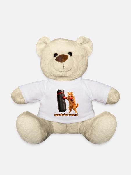 Das Aua in Meow - Teddy - Weiß