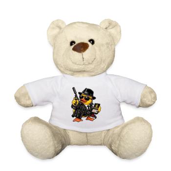 00-QUAK – Der Spion - Teddy - Weiß - Vorne