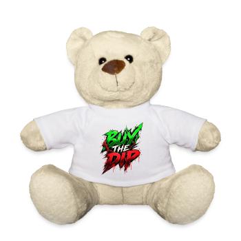 Burn the Dip – Krypto Graffiti - Teddy - Weiß - Vorne