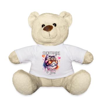Exotische Kurzhaarkatze Liebe - Teddy - Weiß - Vorne