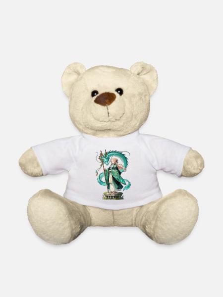 Ryuu Sage – Drachen Magierin Anime Manga - Teddy - Weiß