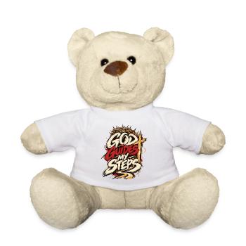 Gott führt meine Schritte - Teddy - Weiß - Vorne