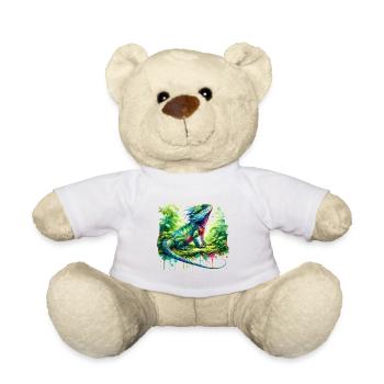 Chinesische Wasseragame Geschenk - Teddy - Weiß - Vorne