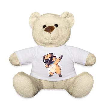 Mops Dab - Teddy - Weiß - Vorne