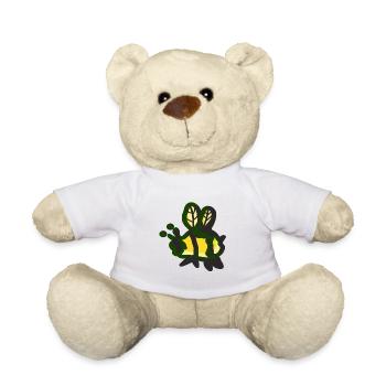 Honigbiene bienen - Teddy - Weiß - Vorne