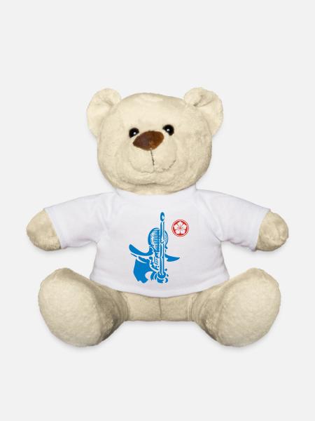Kendo & Mon Wappen - Teddy - Weiß