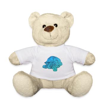 Riesenschildkröte - Teddy - Weiß - Vorne