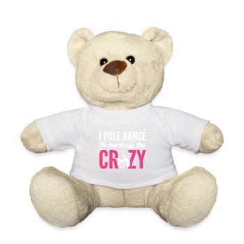 Burn Crazy Stripper Cadeau - Nounours - blanc - Devant