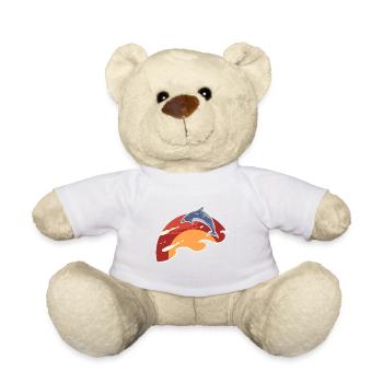 Welcome Sunrise Marine Mammal Gesche - Teddy Bear - white - Front