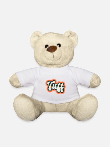 Tuff harter Kerl - Teddy - Weiß