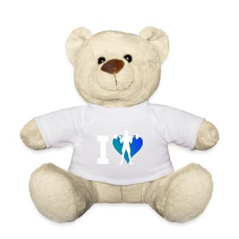 Damen Ausdauertraining Krafttraining Gewichtheben - Teddy - Weiß - Vorne