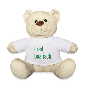 I boarisch rouge - Nounours - blanc - Devant