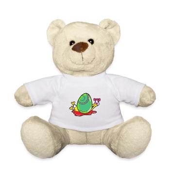 Easter easter bunny - Teddy Bear - white - Front