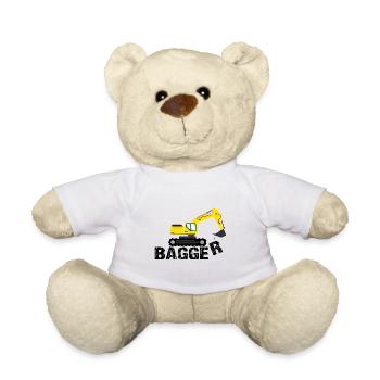 Bagger - Teddy - Weiß - Vorne