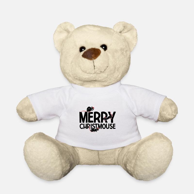 Nagetier Maus Ratte - Teddy - Weiß