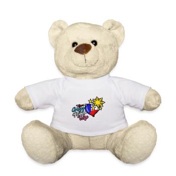 Philippines Filipina Flag Woman Marriage I Gift - Teddy Bear - white - Front
