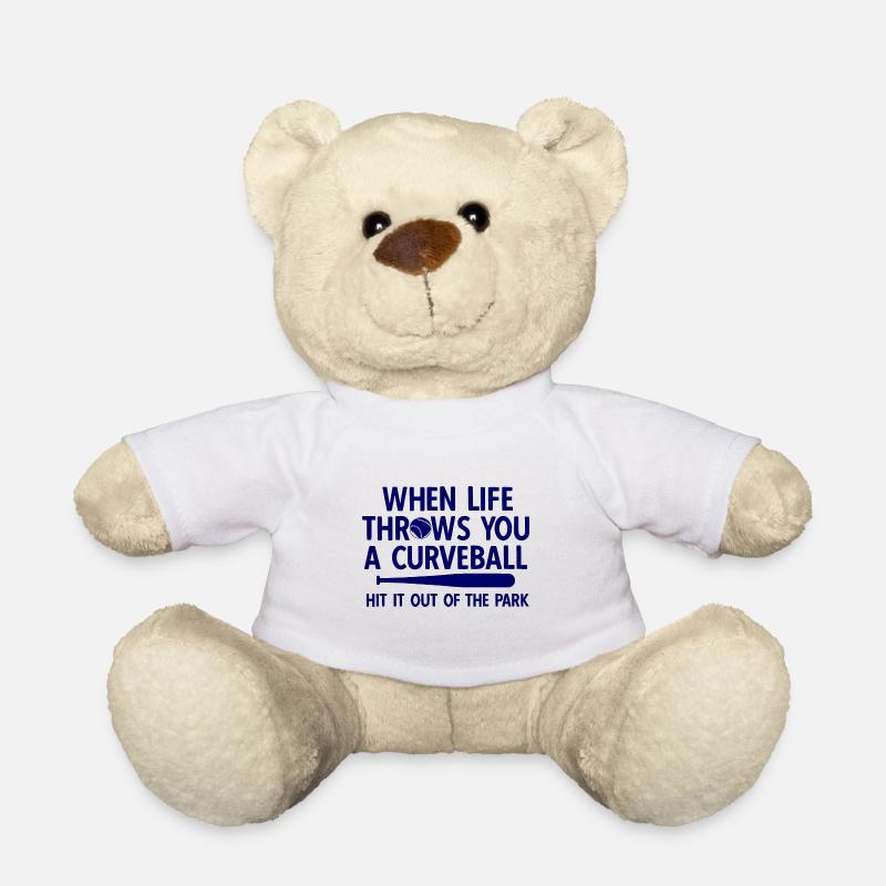 Baseball - Teddy - Weiß