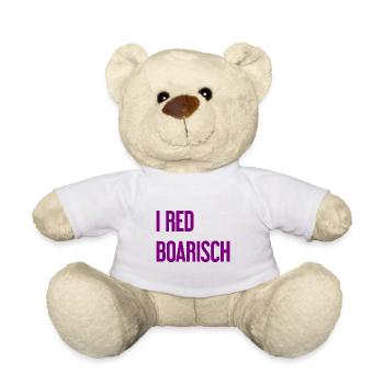 I boarisch rouge - Nounours - blanc - Devant
