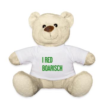I boarisch rouge - Nounours - blanc - Devant