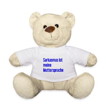 Sarcasme Pro - Nounours - blanc - Devant