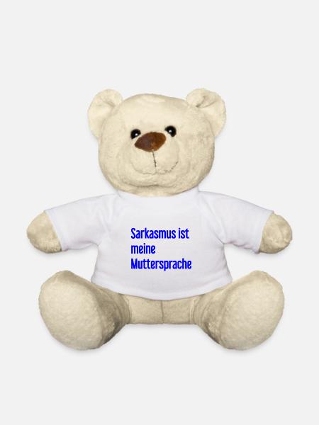 Sarkasmus-Profi - Teddy - Weiß
