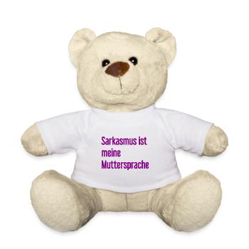 Sarcasme Pro - Nounours - blanc - Devant