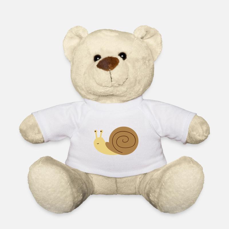 Escargot - Nounours - blanc