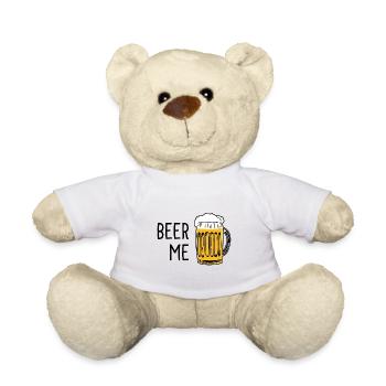 Bierliebhaber Sprüche Bier Sommeroutfit Malle - Teddy - Weiß - Vorne