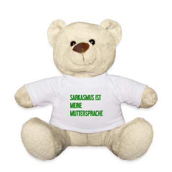 Sarcasme Pro - Nounours - blanc - Devant