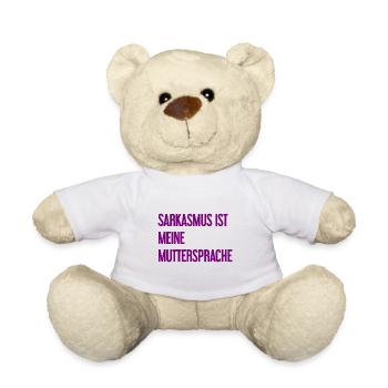 Sarcasme Pro - Nounours - blanc - Devant