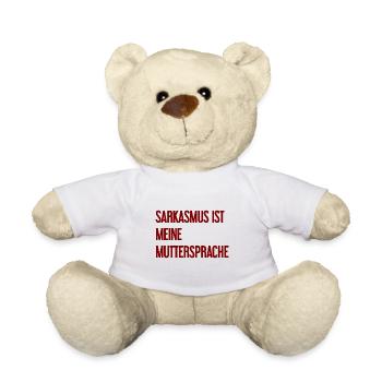 Sarcasm Pro - Teddy Bear - white - Front