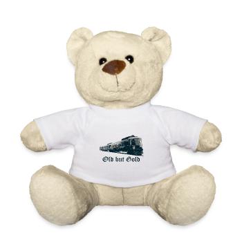 Alter Zug - Zug T-Shirt - Teddy - Weiß - Vorne