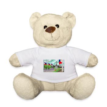 Philippines Filipino Landscape Manila I Gift - Teddy Bear - white - Front