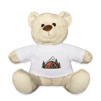 Camping Zelt Camper - Teddy - Weiß - Vorne
