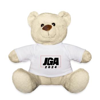 Jga 2024 Bachelor Party Party Team - Teddy Bear - white - Front